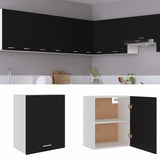 Vidaxl bovenkast lyon 50x31x60 cm bewerkt hout zwart