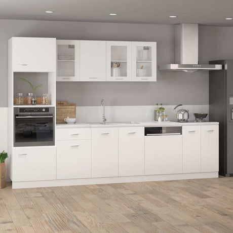 Vidaxl bovenkast lyon 40x31x60 cm bewerkt hout wit