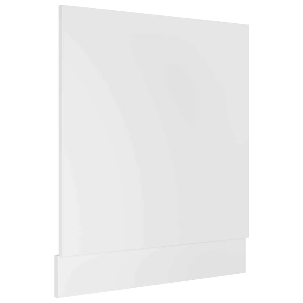 Vidaxl vaatwasserpaneel lyon 59,5x3x67 cm bewerkt hout wit