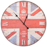 Vidaxl Mur Horloge Vintage Style 60 cm UK
