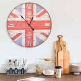 Vidaxl Wall Clock Vintage Style 60 cm uk