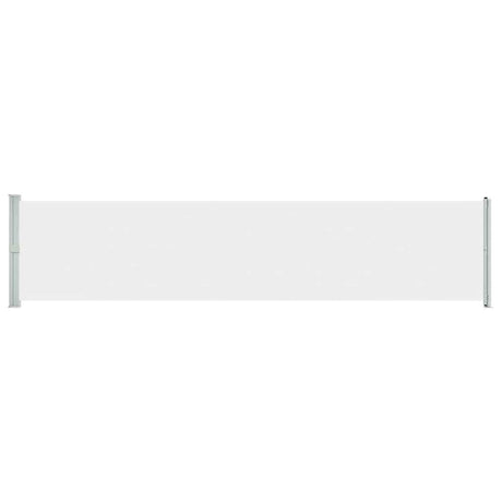 Écran de jardin vidaxl extensible 140x600 cm crème