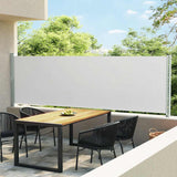 VidaXL Garden screen Extendable 140x600 cm cream