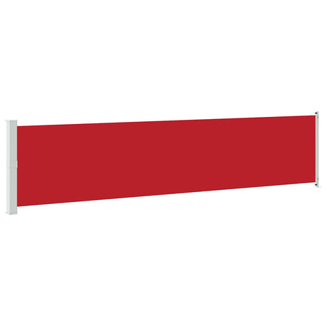Écran de jardin vidaxl extensible 140x600 cm rouge