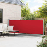 Écran de jardin vidaxl extensible 140x600 cm rouge
