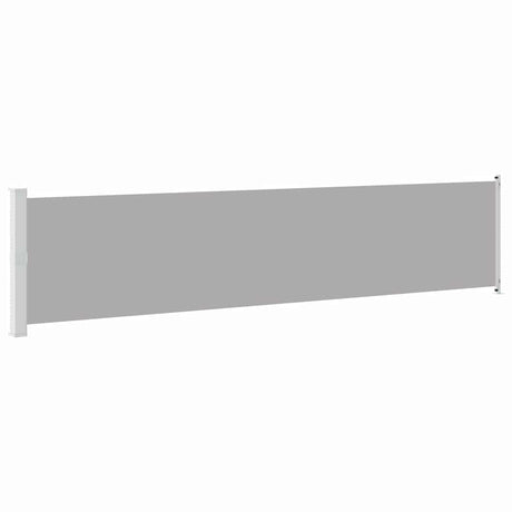 Écran de jardin vidaxl extensible 140x600 cm gris