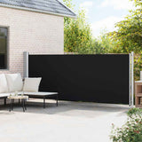 Écran de jardin vidaxl extensible 600x160 cm noir