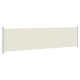 Écran de jardin vidaxl extensible 600x160 cm crème
