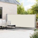 Écran de jardin vidaxl extensible 600x160 cm crème