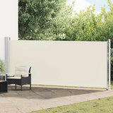 Écran de jardin vidaxl extensible 600x160 cm crème