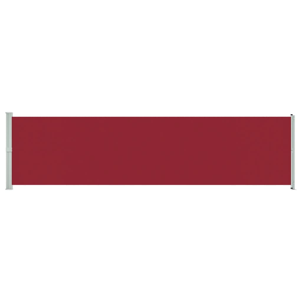 VidaXL Garden screen Extendable 600x160 cm Red