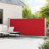 Écran de jardin vidaxl extensible 600x160 cm rouge