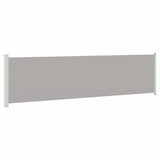 Écran de jardin vidaxl extensible 600x160 cm gris