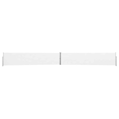 Écran de jardin vidaxl extensible 140x1200 cm crème