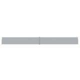 Écran de jardin vidaxl extensible 140x1200 cm anthracite