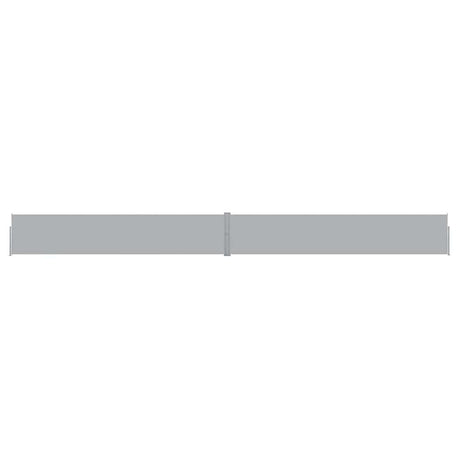 Écran de jardin vidaxl extensible 140x1200 cm anthracite