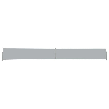 Écran de jardin vidaxl extensible 140x1200 cm anthracite