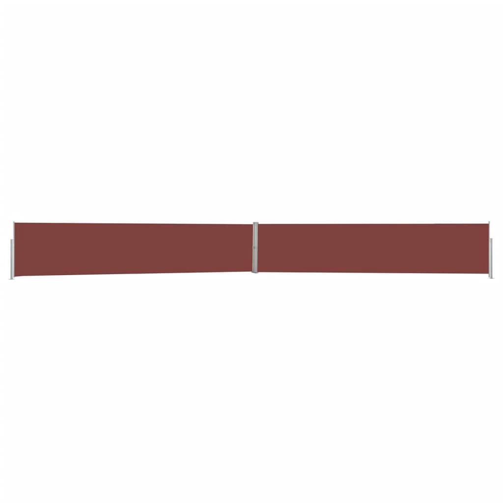 VidaXL Garden screen Extendable 140x1200 cm brown