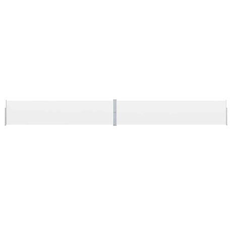 Écran de jardin Vidaxl extensible 170x1200 cm crème