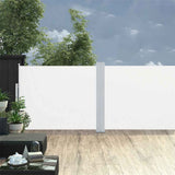 Écran de jardin Vidaxl extensible 170x1200 cm crème