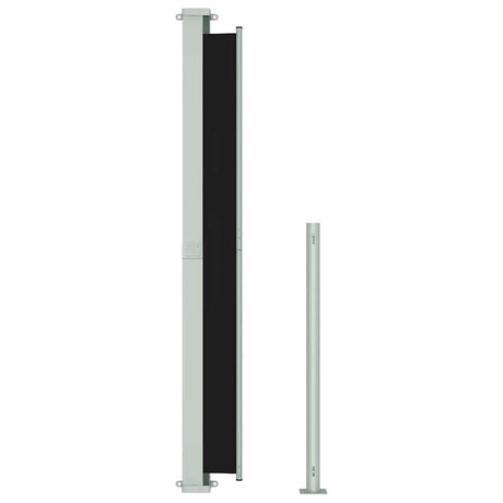 Écran de jardin vidaxl extensible 180x300 cm noir