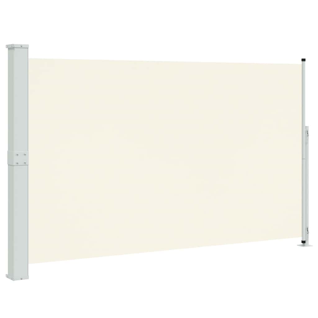 Écran de jardin vidaxl extensible 180x300 cm Crème -Colored