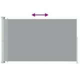 Écran de jardin vidaxl extensible 180x300 cm gris