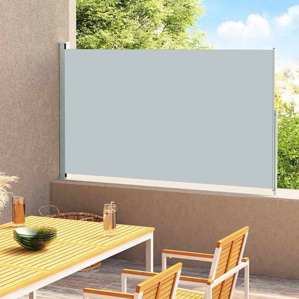 VidaXL Garden screen Extendable 180x300 cm Gray