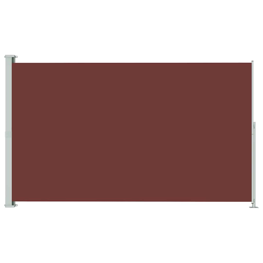 Écran de jardin vidaxl extensible 180x300 cm brun