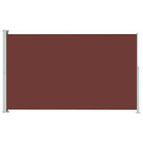 Écran de jardin vidaxl extensible 180x300 cm brun