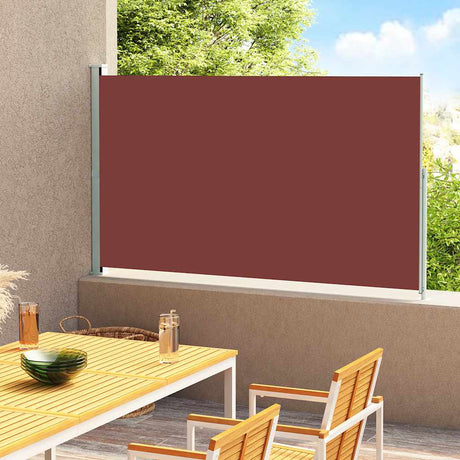 Écran de jardin vidaxl extensible 180x300 cm brun