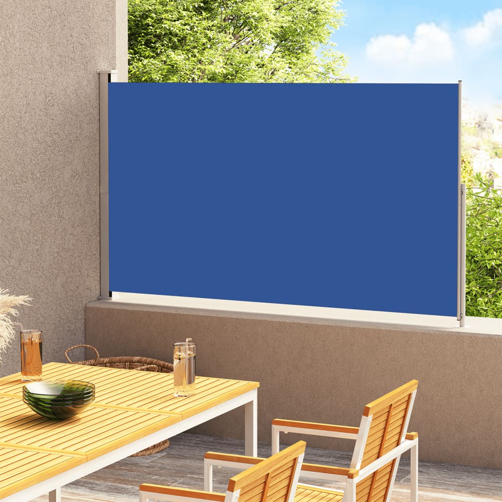 VidaXL Garden screen Extendable 180x300 cm blue