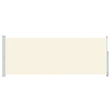 Écran de jardin vidaxl extensible 180x500 cm Crème -Colored