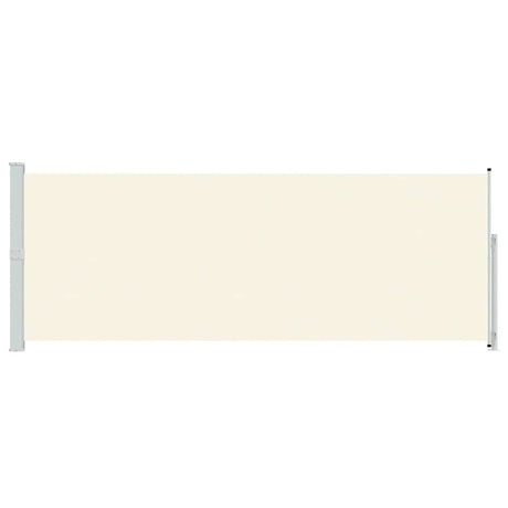 Écran de jardin vidaxl extensible 180x500 cm Crème -Colored