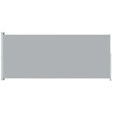 Écran de jardin vidaxl extensible 180x500 cm gris