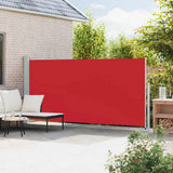 Écran de jardin vidaxl extensible 180x500 cm rouge