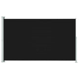 Écran de jardin vidaxl extensible 200x300 cm noir