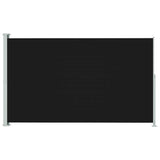 VidaXL Garden screen Extendable 200x300 cm Black