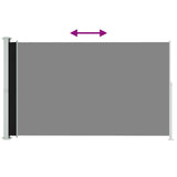 Écran de jardin vidaxl extensible 200x300 cm noir