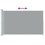 Écran de jardin vidaxl extensible 200x300 cm gris