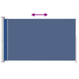 Écran de jardin vidaxl extensible 200x300 cm bleu