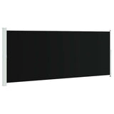 Écran de jardin vidaxl extensible 200x500 cm noir