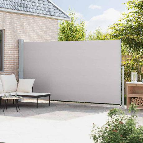 Écran de jardin vidaxl extensible 200x500 cm gris