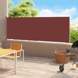 Écran de jardin vidaxl extensible 200x500 cm brun