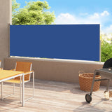 VidaXL Garden screen Extendable 200x500 cm blue