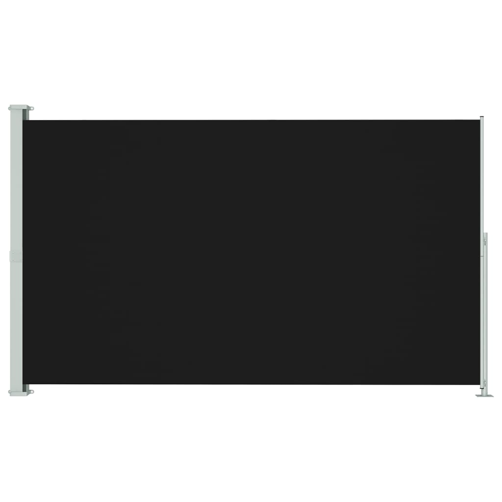 VidaXL Garden screen Extendable 220x300 cm Black