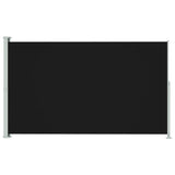 VidaXL Garden screen Extendable 220x300 cm Black