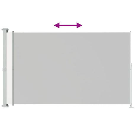 Écran de jardin vidaxl extensible 220x300 cm crème