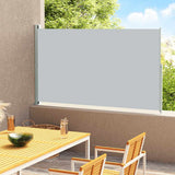 VidaXL Garden screen Extendable 220x300 cm Gray