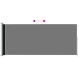 Écran de jardin vidaxl extensible 220x500 cm noir